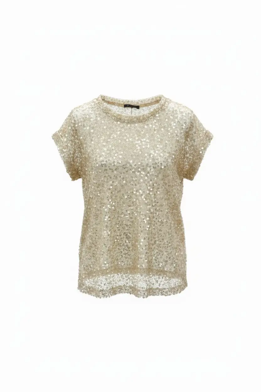 Maglia da donna con paillettes
