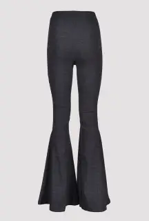 Stretch Flare Trousers back view