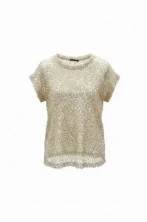maglia donna paillettes CLM6717T95 beigef.jpg