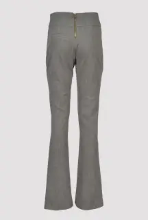 Pantalone Flared Verde vista posteriore