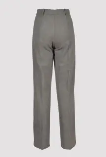 Green Palazzo Trousers back view